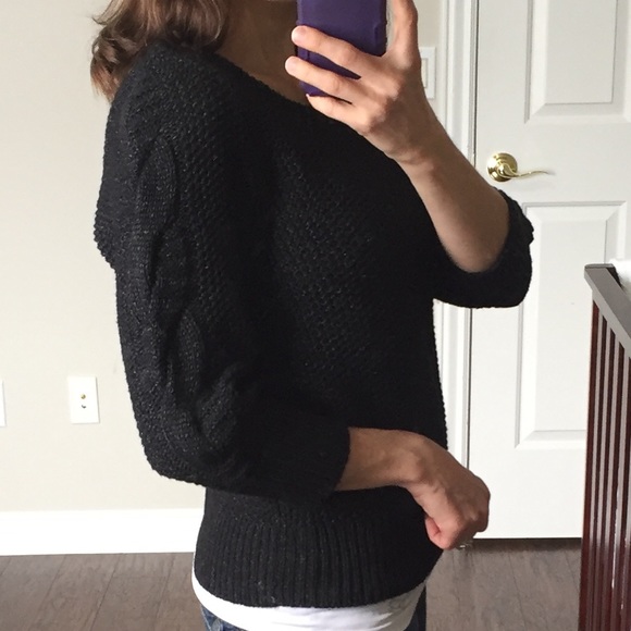 🔹Ann Taylor black and silver sweater - Picture 8 of 8